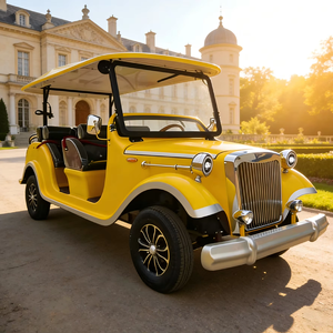 Autobús Turístico Eléctrico de Estilo Vintage, 8 Plazas, Autobús Clásico para Puntos Turísticos - Product Image 1