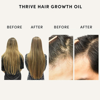 Mélange d'herbes, huile naturelle pour la croissance des cheveux, elixir de croissance Mega, huile essentielle naturelle et biologique pour la force des cheveux