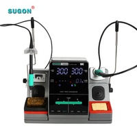 SUGON T3602 הלחמה תחנת 300W כפול עיבוד חוזר תחנת ריתוך עיבוד חוזר תחנת עבור טלפון PCB SMD IC תיקון הלחמה כלים