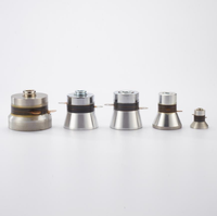 Transduser/Oskilator Ultrasonik 28KHz 60W untuk Peralatan Pembersihan Industri Kondisi Baru Transduser Keramik Piezo 40KHz