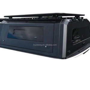 Bacs de rangement pliables en alliage d'aluminium étanches et verrouillables pour camionnettes 4x4 tout-terrain avec hard top, installation sans perçage - Product Image 4