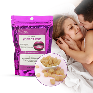 Bonbons Yoni Chinaherbs avec logo personnalisé, achats en ligne, morceaux de sucre, produit d'hygiène féminine, bonbons Yoni jaunes cristallins en vrac - Product Image 6