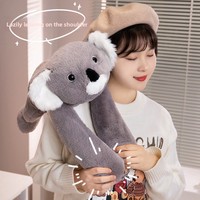 Peluche Panda lestée transfrontalière à bras longs, en polyester, 51cm-99cm, cadeau pour enfants