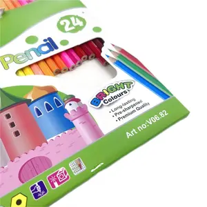 Prismacolor Colored Pencils Set, Pack of 24, Junior 4.0mm