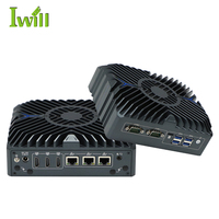 Kendi marka Mini Pc Win Gen çekirdek I5 3 HD desteği Win Linux için 4K masaüstü endüstriyel bilgisayar