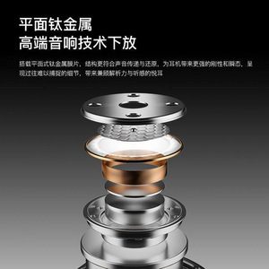 Weak Water Time Sand Zirconium Potential In-Ear Bluetooth Earphones Lhdc5.0 High Quality Audio Sports Gaming With Type-C - Product Image 4