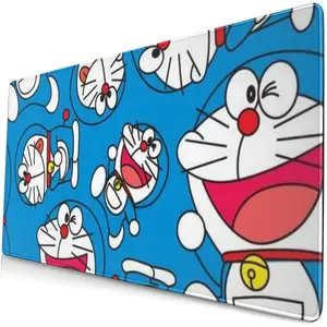 Doraemon series tapis de souris de jeu plat oversize
