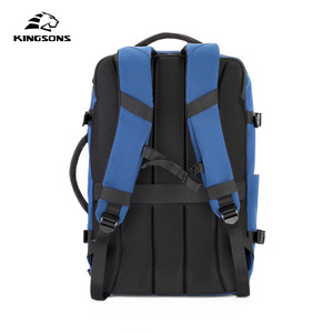 Kingsons <b>Backpack</b> 15 Inches <b>Large</b> <b>Capacity</b> Commuter Bag Blue Lightweight Student <b>Backpack</b> - Product Image 3