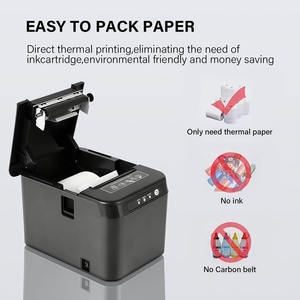 Imprimante thermique Scangle haute vitesse Port LAN USB 80MM Résolution Autocutter 203DPI pour stock d'entreprise de détail disponible - Product Image 5