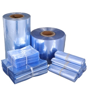 Carrete transparente retráctil de protección del medio ambiente, película termorretráctil de Pvc para embalaje diario - Product Image 1