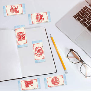 Kunden spezifische chinesische Volkskunst Phantasie benutzer definierte Briefpapier Handwerk schönes Lesezeichen - Product Image 4