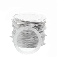 Autocollants en maille pour drain de baignoire, imperméables, activés par l'eau, autocollants adhésifs, 0,5 mm, jetables, 25 pièces/paquet