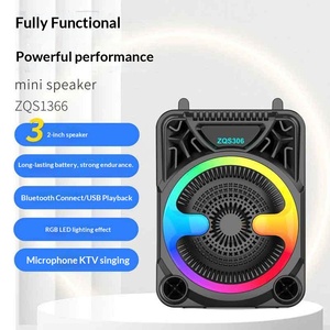 GENCE para Altavoz de Karaoke con Micrófono, Micrófono con Bajos, Iluminación con Ranura para Tarjeta, Boombox Portátil, Carro de DJ para Fiestas Musicales - Product Image 2