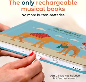 Tương tác song ngữ Vườn Ươm vần âm nhạc cuốn sách âm thanh cho trẻ em học tập thông minh sớm - Product Image 4