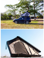 Tente de toit légère en aluminium, installation rapide, tente de toit pour voiture, imperméable, portable, pour berline, SUV, camping en plein air, voyage en nature