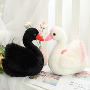 Muñeco de peluche de ganso de cuello largo personalizado, suaves y bonitos muñecos de peluche, animales pequeños de peluche, juguetes de peluche de cisne - Product Image 3