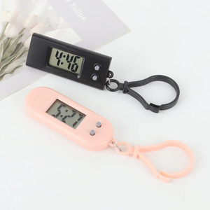 Wholesale LED Keychain Pocket <b>Watch</b> Digital Display Electronic <b>for</b> Youngster Student Backpacks Keys Pendant Timepiece Present - Product Image 6