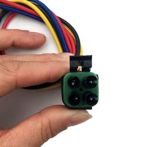 トルクコンバーターと互換性のあるカスタムワイヤーハーネスTCC700R4L60コネクターピグテールワイヤーハーネスTPITBIカマロホワイト - Product Image 2