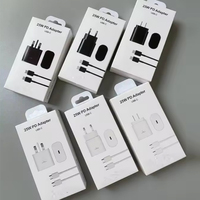 Chargeur rapide pour téléphone portable haute capacité PD 25W, ensemble d'adaptateurs de charge double Type C, prise EU US, Cargadore De Celular pour Samsung