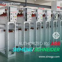 Interrupteur de coupure de charge SF6 LBS 24kV 12kV 3 pôles 50/60Hz, RMU intérieur, interrupteur à gaz en résine époxy