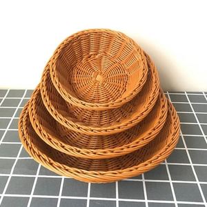 Panier à linge peu encombrant, panier à linge en tricot Moses, paniers à vêtements bon marché, boîte à pain transparente, en bois et en osier - Product Image 2