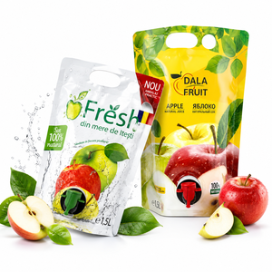 OEM 1L/1.5L/3L/5L <b>Stand</b> up Pouch with Tap Valve for Juice Wine Beverage <b>Drinks</b> Packaging Bags - Product Image 1