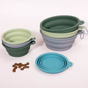 Ciotola di cibo per animali domestici pieghevole per esterni con logo personalizzato Anti-fuoriuscita in <span class=keywords><strong>Silicone</strong></span> per cani e gatti - Product Image 3