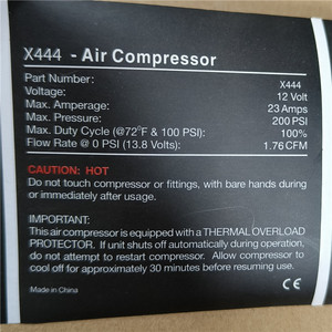 DC 24V X250 X330 X450 Viair 444C-12V Sac à <span class=keywords><strong>ressort</strong></span> <span class=keywords><strong>de</strong></span> <span class=keywords><strong>suspension</strong></span> pneumatique pour Range Rover Amortisseur X444-<span class=keywords><strong>Compresseur</strong></span> d'air à montage dur - Product Image 2