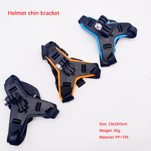 Adaptateur de fixation pour caméras d'action sur casque, supports de caméra pour vélo, fixation mentonnière pour casque de moto, incluant une base de support pour téléphone portable - Product Image 3