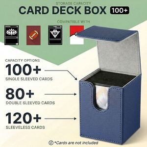 Boîte de rangement exclusive scintillante pour plus de 100 cartes - Étui TCG brillant pour Commander Pokémon - Prêt à être expédié - Product Image 2