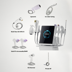 Appareil de rajeunissement cutané HIFU sans douleur pour le lifting du visage, l'amélioration des vergetures, la réduction des pores et la beauté de la peau - Product Image 6