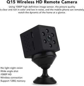 Cámara <span class=keywords><strong>Q15</strong></span> 1080P <span class=keywords><strong>Mini</strong></span> cámara inalámbrica WebCam Cámara DE SEGURIDAD HD Visión nocturna Vigilancia de seguridad para el hogar - Product Image 5