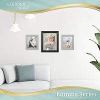 Bingkai Foto Lipat Kayu MDF Ringan dengan Cetak UV/Silk Screen Desain Modern Ukuran Kustom Pemasangan Dinding