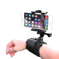 360 °   Support de téléphone rotatif pour poignet, bracelet de prière du Ramadan, support de téléphone portable pour la course, la randonnée et le cyclisme