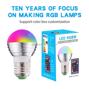 E27 E14 Base 3W RGB <strong>LED</strong> Spherical Lamp AC85 265V Infrared <strong>Remote</strong> Dimmable <strong>Multicolor</strong> Globe <strong>Bulb</strong> Indoor Household Ambient - Product Image 6
