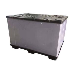 Customized Size Shape KTP Box Collapsible Plastic Pallet Sleeve <strong>Pack</strong> Box <strong>Container</strong> - Product Image 3