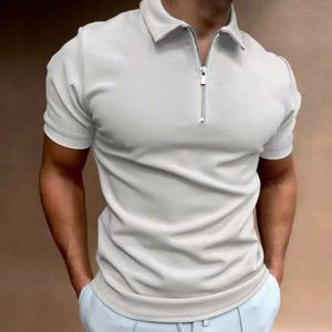 Chemises de golf décontractées pour hommes grande taille à manches courtes, 100 % coton, avec logo personnalisé sur le devant – Vente en gros pour fabricants - Product Image 1