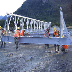 Pont à poutres <span class=keywords><strong>en</strong></span> acier à grande portée, robuste, préfabriqué <span class=keywords><strong>en</strong></span> usine, soudé, économique et au design moderne - Product Image 1