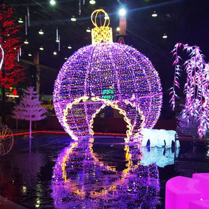 Đèn Họa Tiết Ngoài Trời Chống Nước IP65 Đèn Hình Chuông <span class=keywords><strong>Led</strong></span> Trang Trí Đường Phố Cho Giáng Sinh - Product Image 2