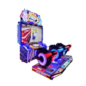 Máquina de Videojuegos Arcade de Carreras de Motos con Monedas, Simulador de Motociclismo, Juego de Carreras de Autos - Product Image 2