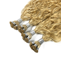 Nouvelles extensions de cheveux humains 100% naturels, vierges Remy, bruts, non traités, chinois, tissés à la main, bouclés, double épaisseur, 2026, diverses couleurs