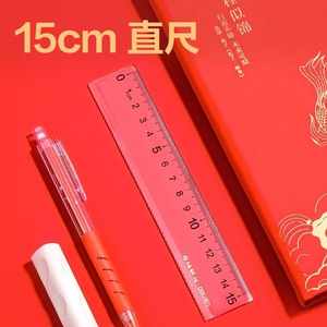 Juego de Reglas Deli Exam Master de 15 cm, Antideslizantes, Transparentes, Herramientas Matemáticas VC165 - Product Image 4
