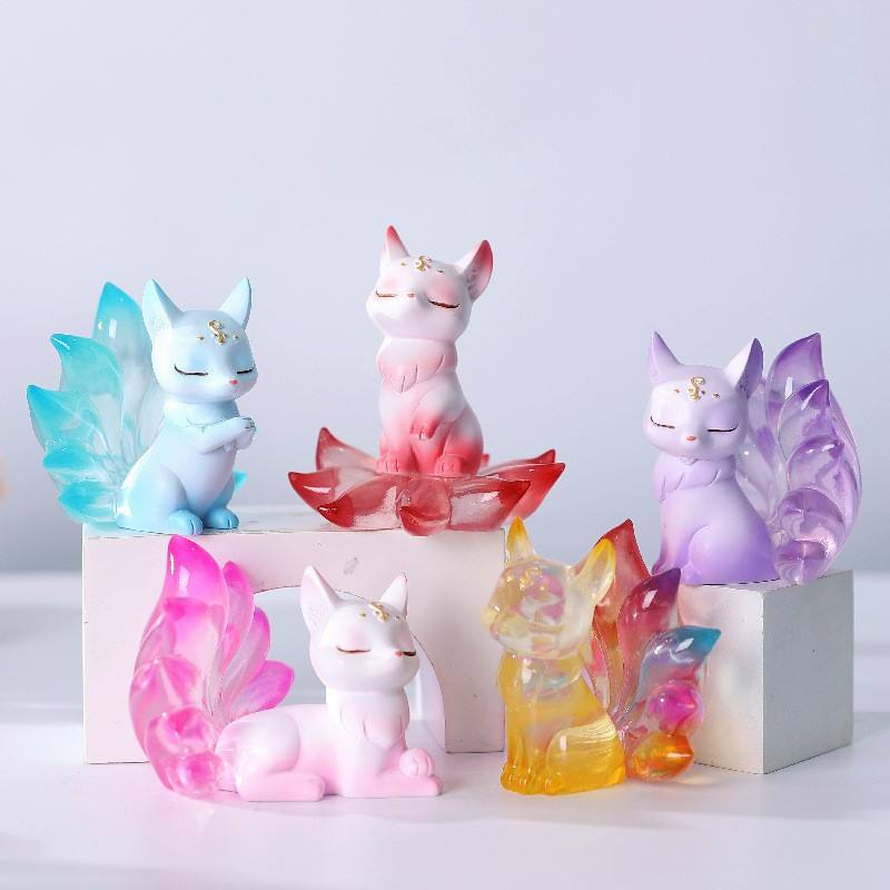 Tushan Nine-Tailed Fox Blind Box, Random One