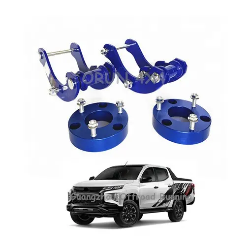 2021 l200 triton lift kits suspension 2 inch lift kit triton 2020 leaf spring double shackle aluminum spacer
