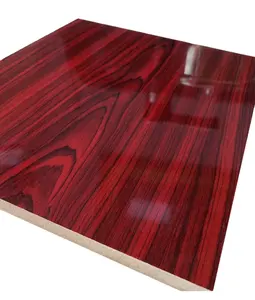 木质vener层压HDF中密度纤维板胶合板墙板墙面装饰用5毫米天然橡木红木单板乌木ziricote