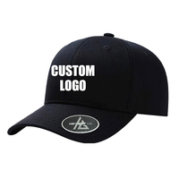 Gorra de béisbol al por mayor 100% algodón de 6 paneles con logo bordado, banda absorbente para mascotas, transpirable, de secado rápido, ajustable con hebilla metálica