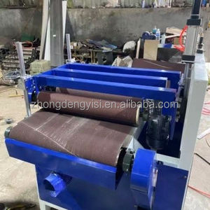 เครื่องขัดไม้แบบสายพานและดรัม  พร้อมโต๊ะทำงานแบบเรียบ ได้รับการรับรองมาตรฐาน CE สำหรับงานไม้ - Product Image 3