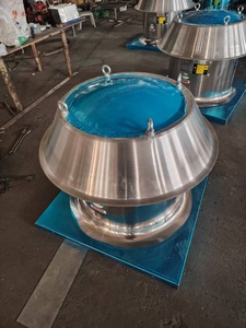 Ventilateur axial de toit WENCHENG en acier au carbone pour l'évacuation des fumées de cheminée, avec moteur AC, résistant aux hautes températures - Product Image 6