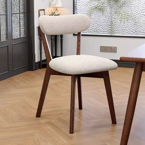 <strong>Dining</strong> Chair Home Use Solid Wood Chair with Soft Cushion Backrest Wooden Vintage Restaurant <strong>Dining</strong> <strong>Table</strong> Chair <strong>Dining</strong> <strong>Stool</strong> - Product Image 2