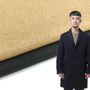 Tela de poliester 100% reciclada para traje tejido liso GSM 355-400 - Product Image 4